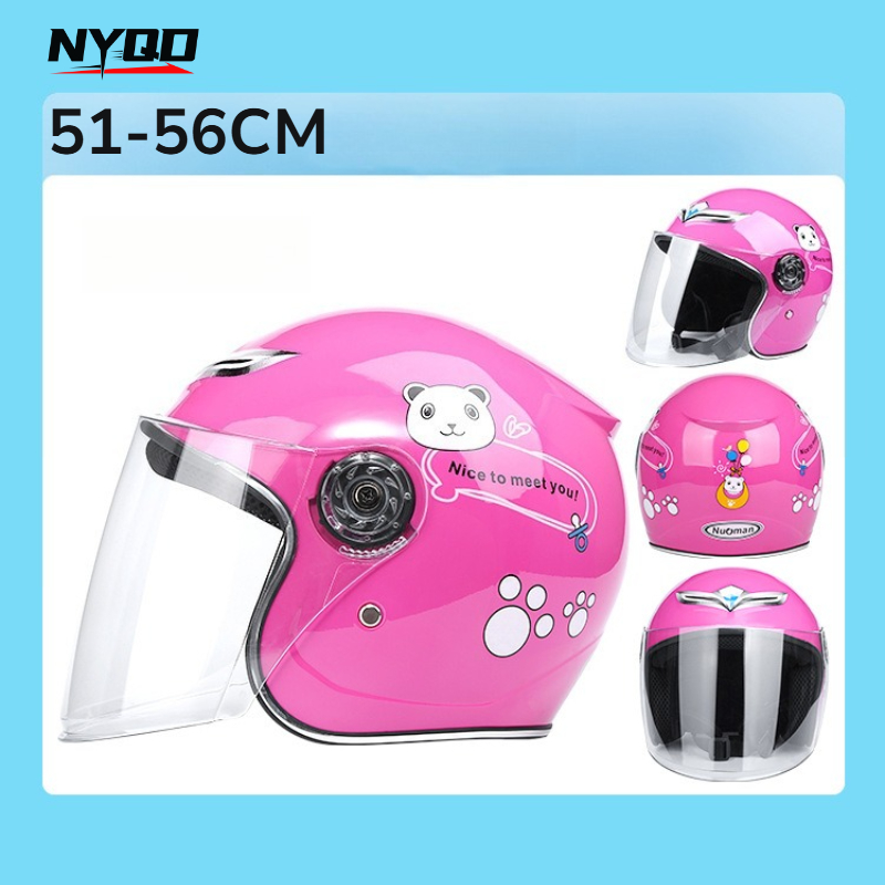 Kids Electric Scooter - Kask motocyklowy dla dzieci, kask do