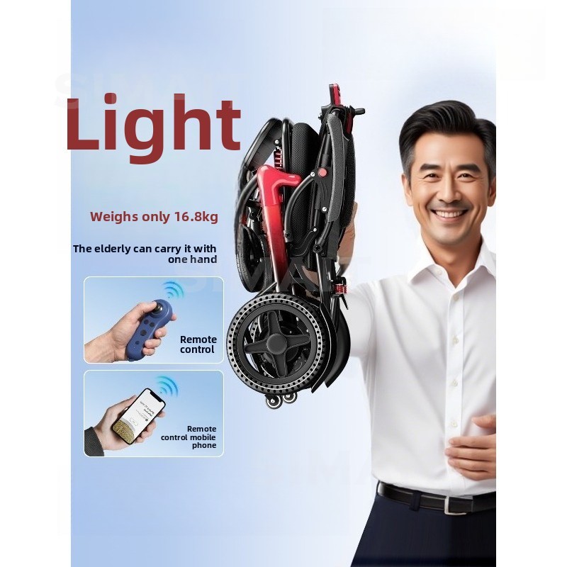 Folding Electric Scooter - Nowe elektryczne wózki inwalidzkie, inteligentne, automatyczne,