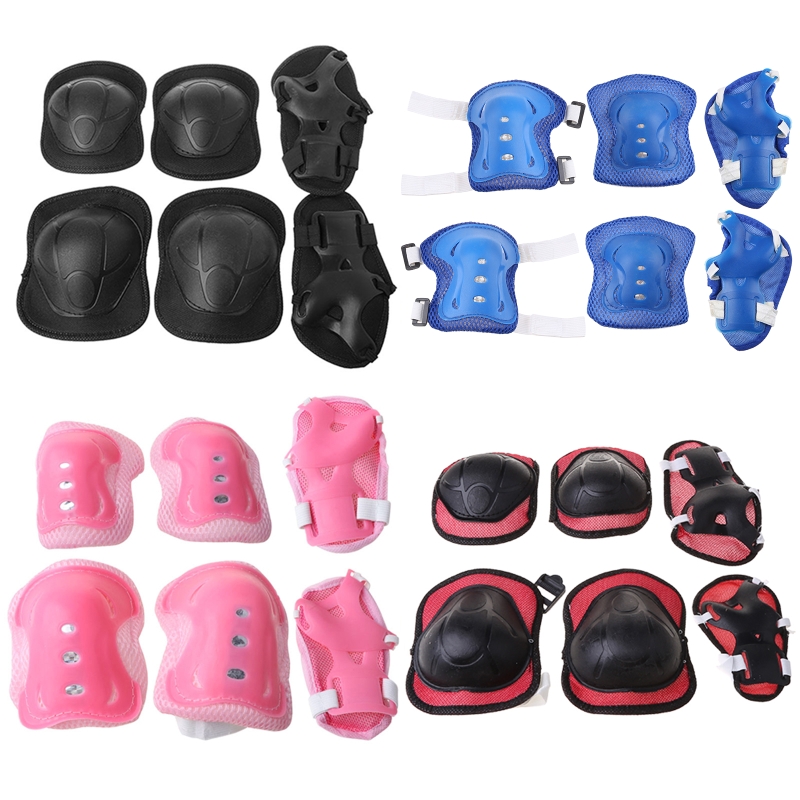 Scooter Helmet Set - 6-częściowy zestaw ochraniaczy dla dzieci, nakolanniki