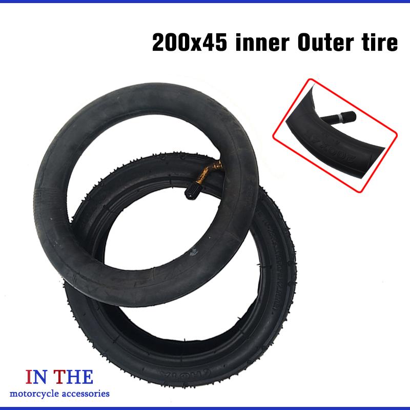 Scooter Tire - Pogrubiona opona do hulajnogi, rozmiar 200x45,