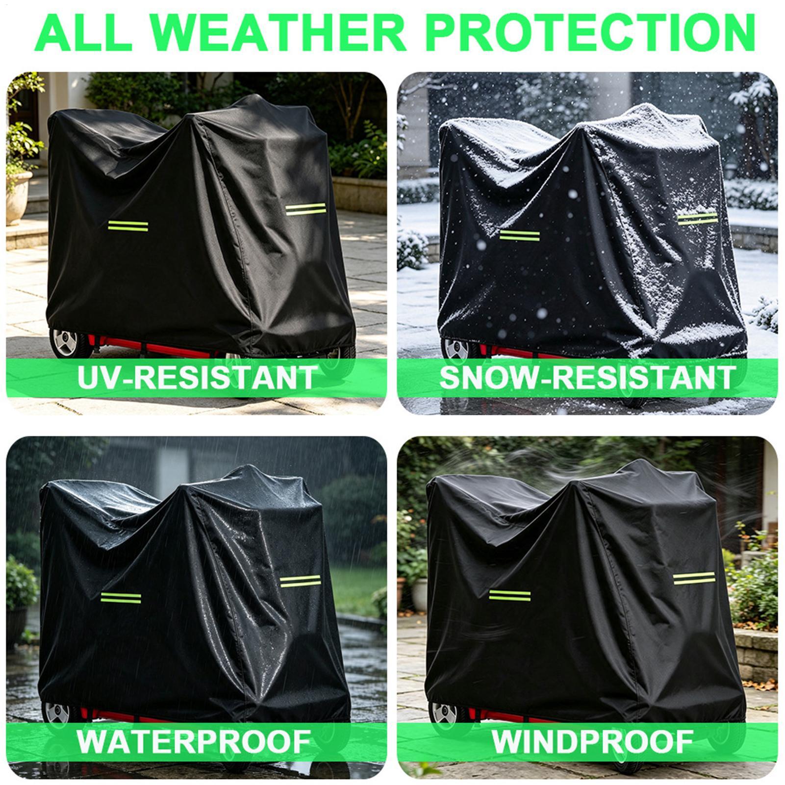 Pokrowiec na skuter inwalidzki – Electric Scooter Rain Cover recenzja i cena