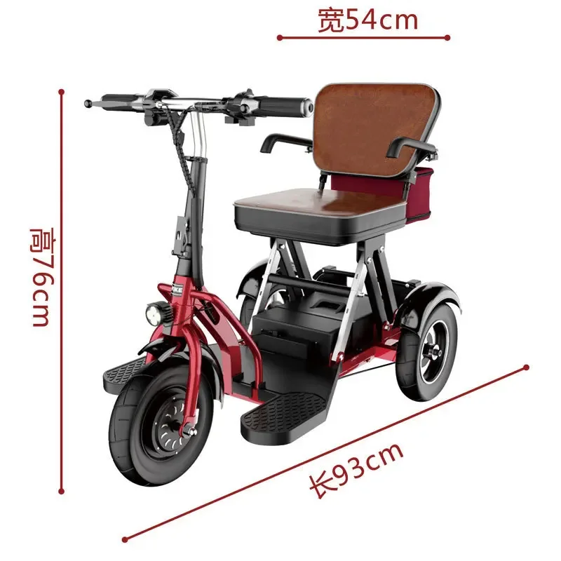 Elektryczny trójkołowy skuter  – Folding Electric Scooter recenzja i cena