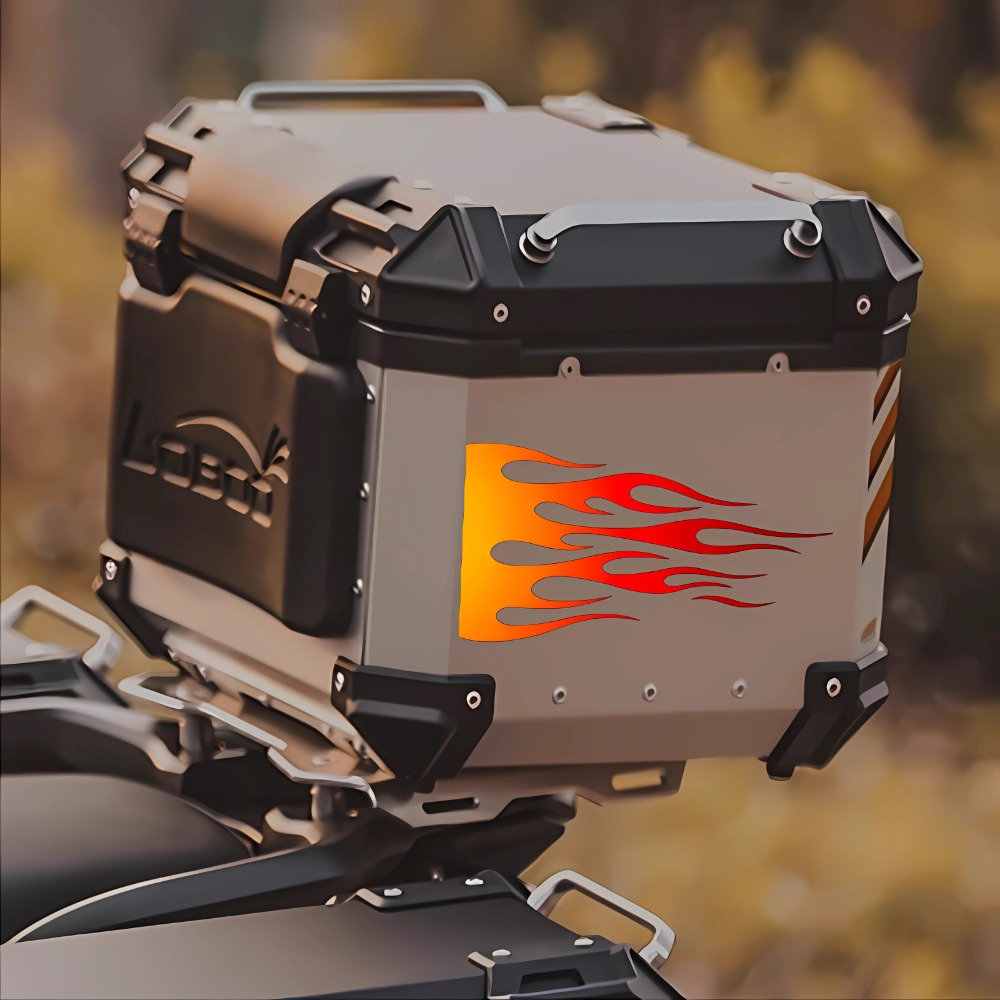 Płomień naklejki motocyklowe w – Scooter Helmet Set recenzja i cena