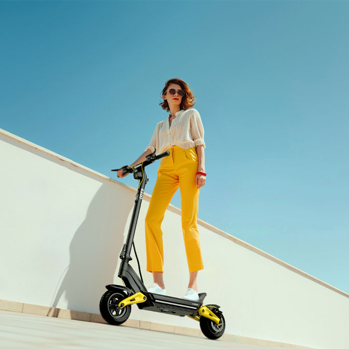 Hulajnoga elektryczna EU Stock – Folding Electric Scooter recenzja i cena