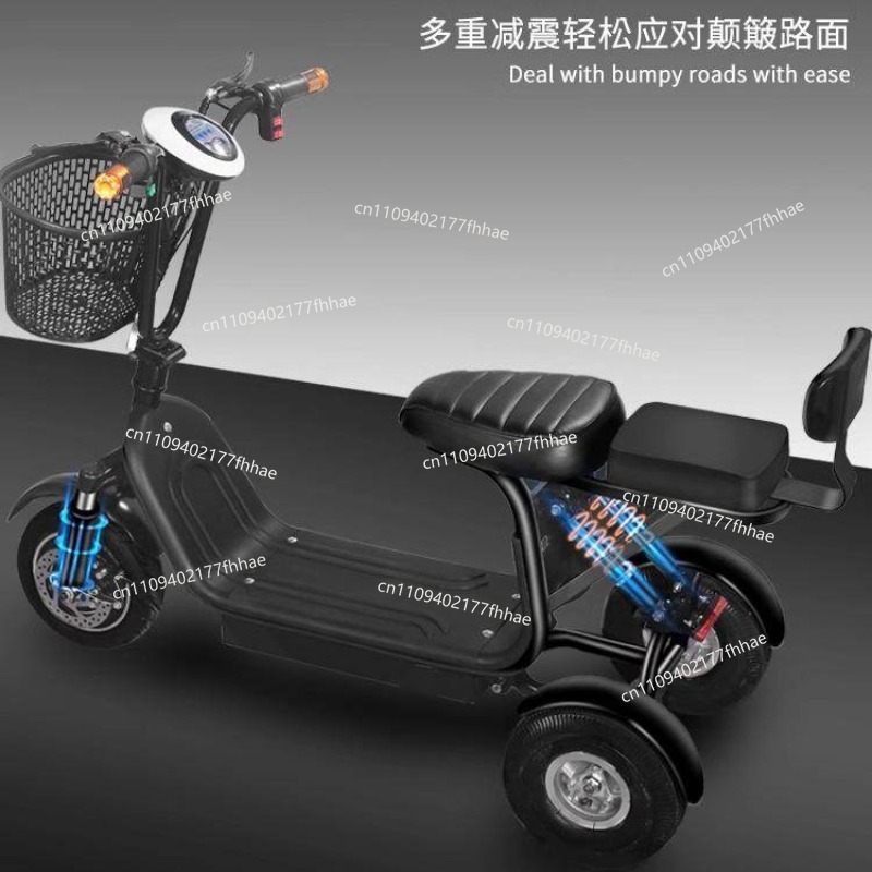 Elektryczny trójkołowiec, mały – Folding Electric Scooter recenzja i cena