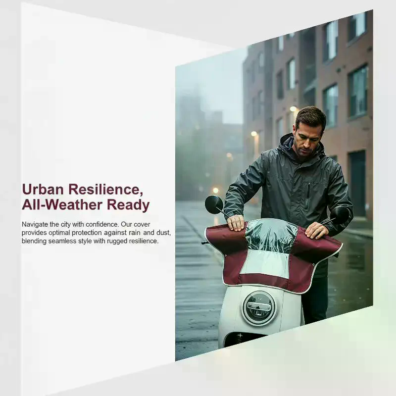 Przezroczysta osłona przeciwde – Electric Scooter Rain Cover recenzja i cena