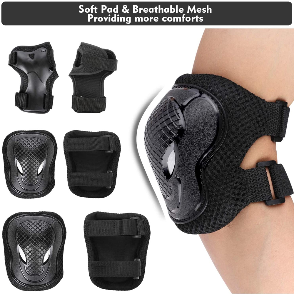 GOMOREON 6 sztuk/zestaw dzieci – Scooter Helmet Set recenzja i cena