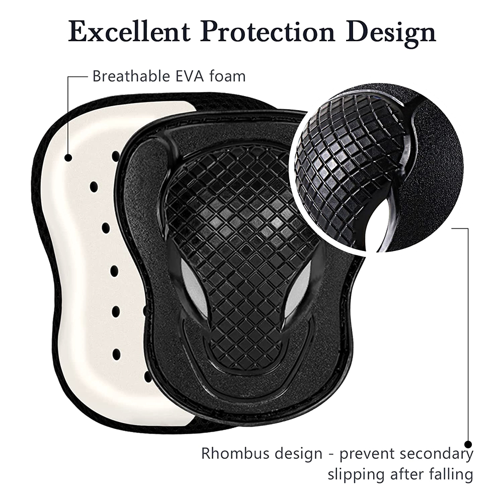 GOMOREON 6 sztuk/zestaw dzieci – Scooter Helmet Set recenzja i cena