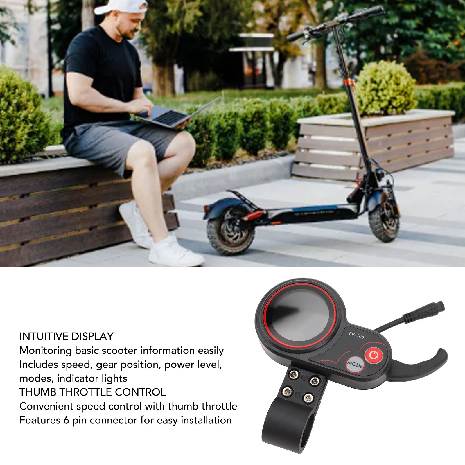 Ekran LCD do hulajnogi elektry – Scooter Electric recenzja i cena